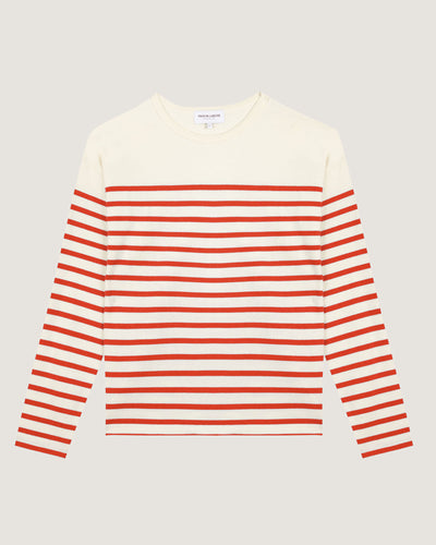 womens montpar sailor shirt#color_ivory-poppy