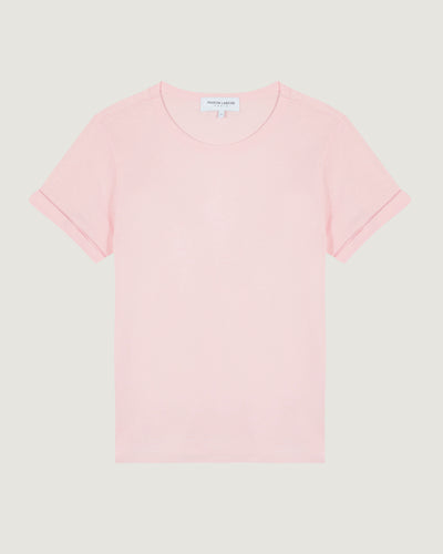 personalizable womens poitou t-shirt#color_english-pink