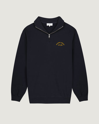 "mini manufacture" placide sweatshirt#color_dark-navy