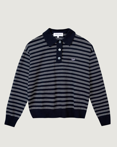 "mlb patch" armand polo sweater#color_navy-off-white