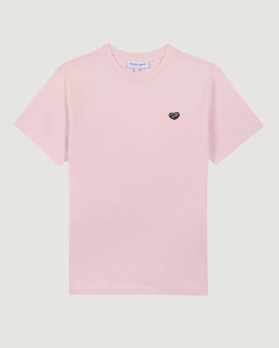 "patch coeur mlb" popincourt t-shirt#color_english-pink